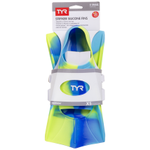 Ласты тренировочные Stryker Kids’ Silicone Fin, LFYSTRKR/999, мультиколор